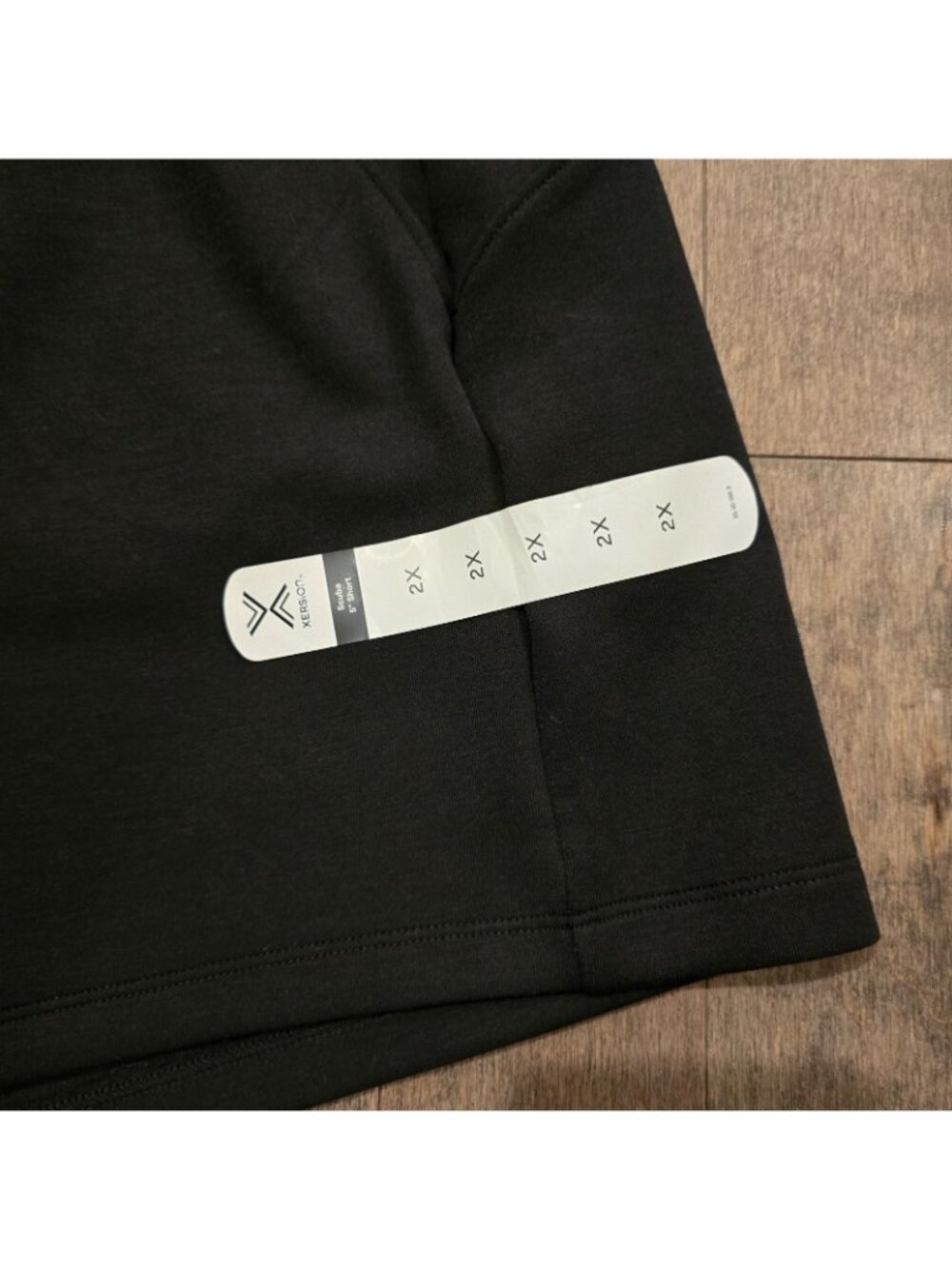 Xersion Womens Black Athletic Shorts 5" Mid-Rise 1x - Picture 9 of 12